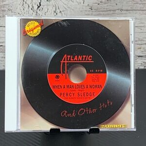 Percy Sledge When A Man Loves A Woman Flashback CD‎ Album Compilation